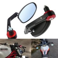 1 Pair 7/8 Motorcycle Handlebar Mirror Rearview Motorcycle Bar End Mirror FOR Kawasaki z300 z1000sx zx10r zx9r z400 ninja 650