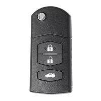 Xhorse XKMA00EN Universal Wire Remote Key Fob Flip 3 Button Accessories for Mazda Style for VVDI Key Tool