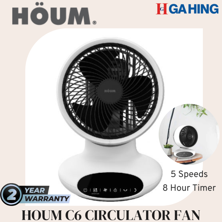 Houm C6 C8 Circulator Fan Air Circulation Fan Kipas Meja Mini Fan