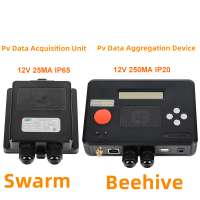 Swarm Beehive Solar PV Data Aggregation Device รองรับ Wifi การเข้าถึงอินเทอร์เน็ตสำหรับเพิ่มประสิทธิภาพพลังงานและการตรวจสอบและการปิดเครื่องอย่างรวดเร็ว