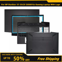 For HP Pavilion 15 15-CX CX0001la Gaming Laptop Top Case LCD Back CoverFront BezelHingesPalmrestBottom Shell Keyboard