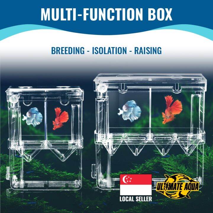 YEE Guppy Breeding Box, Aquarium Acrylic Multifunctional Incubator