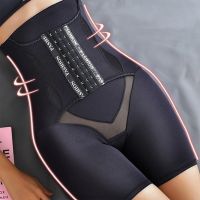 （A Beautiful） ผู้หญิงท้องควบคุม Shapewear กางเกงกางเกงขาสั้นขนาดบวกก้นยก SeamlessWaist TrainerCorset เข็มขัด