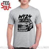 Retrochy Fashion Vintage W124 Drive The Classic T shirts Success Business Man Old Classical W124 Enthusiast Tuning Lover T-Shirt XS-4XL-5XL-6XL