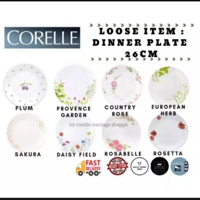 Dinner plate loose item Lazada