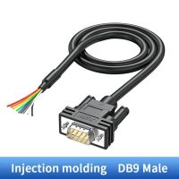 สาย Db9พอร์ตอนุกรม232สายข้อมูล Db15 Db25สายเทอร์มินัลแบบหัวเดียวศีรษะร่างกายเดี่ยว9ขาสายข้อมูลป้องกัน