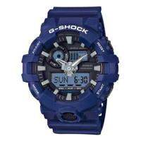 Casio G-Shock Mens Blue Resin Strap Watch GA-700-2A