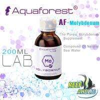 Reef-Aholic Aquaforest Molybdenum Lab 200ml โมลิดินัม  แร่ธาตุรอง ของแร่ธาตุรองอีกที แต่มีนัยยะที่เกื้อหนุนกันกับสิ่งมีชีวิตในตู้