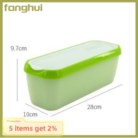 Fanghui กล่องเก็บของสำหรับห้องครัวตู้เย็นในบ้านกล่องไอศกรีมสี่เหลี่ยมกันลื่นด้านล่าง