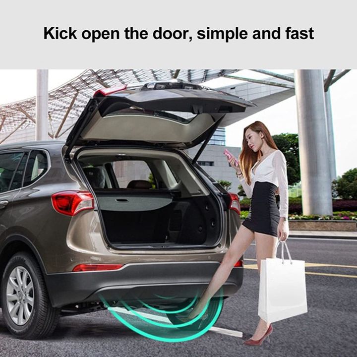 เซ็นเซอร์เตะบูต1ฟุตสำหรับสมาร์ทออโต้ไฟฟ้าประตูบานเลื่อนเปิดประตูรถที่ถอดเซ็นเซอร์ออกซิเจน