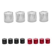 4PCS Metal RC Car Wheel Rim Center Cap Nut for 1/10 RC Crawler Axial SCX10 90046 TRX4 D90 Upgrade Parts