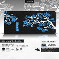 Macveth Artisan Desktop Pads _ Hazakura _ แผ่นรองเมาส์สำหรับเล่นเกม