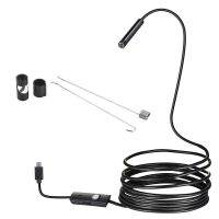 ◙ Industrial Endoscope Camera Ip67 Waterproof 5.5mm 7mm 3 In1 For Android Phone Pc Usb Endoscope Camera 6leds Adjustable 1-10m