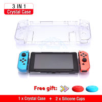 For Nintend Switch Covers Travel Storage BagScreen Glass FilmEVA Hard Case ShellSilicone Caps For Nintendo Switch Accessories