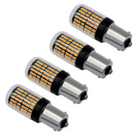 4X 1156 BAU15S LED 3014 144 SMD 7506 1003 1073 Canbus Super Bright รถเบรคย้อนกลับไฟท้ายหลอดไฟ High Power