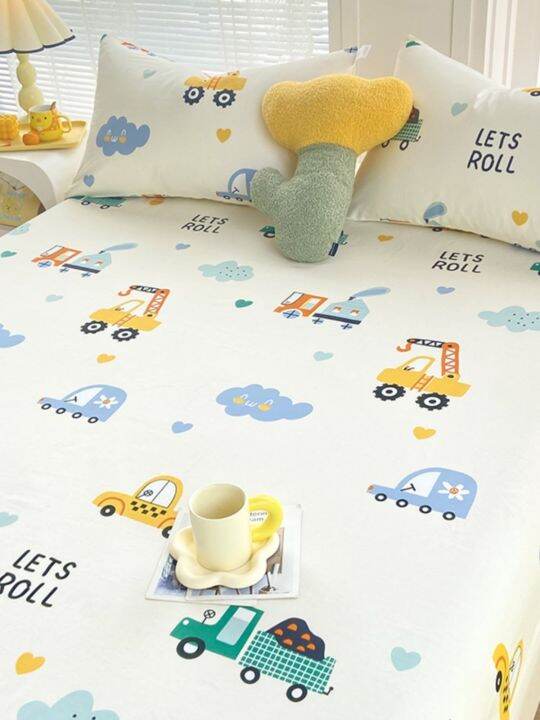 ready-d-sheet-one-piece-pure-ildrens-cartoon-boy-sgle-summer-quilt-sgle-car-r-excavator-ctom