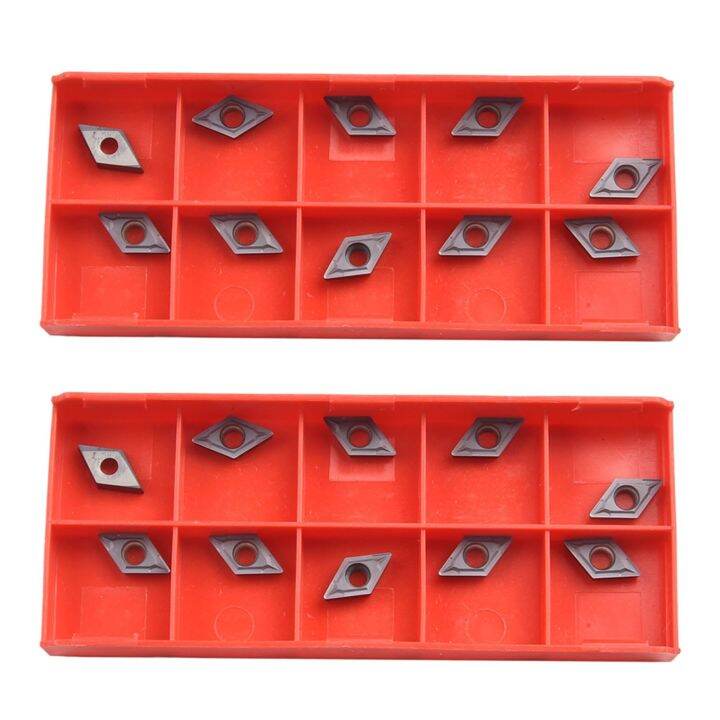 【LALA】 Long lasting DCMT21 51 Carbide Inserts For Lathe Turning Tool ...