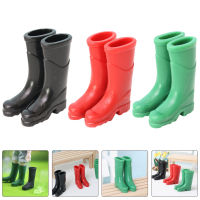 Teniron 3 คู่ Mini House Boots รุ่น Mini ของเล่น House เครื่องประดับจำลอง Boot รุ่น