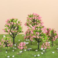 10 Pcs Miniature Fairy Garden Tree Plant Miniature Dollhouse Pots Decor Moss Bonsai Micro Landscape DIY Craft Garden Ornament