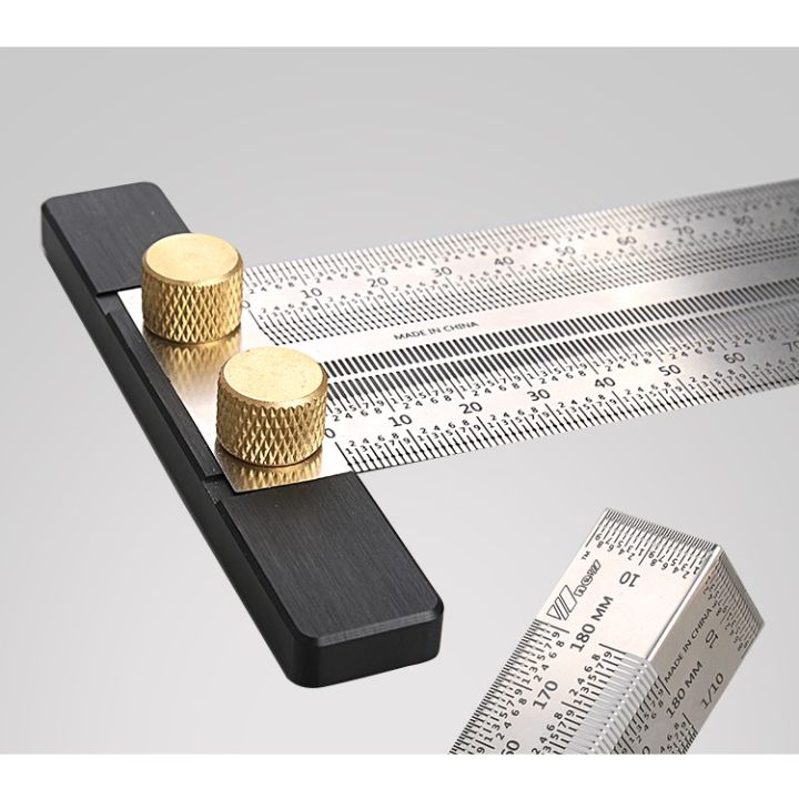 marking-t-ruler-woodworking-scriber-rule-gauge-ruler-pro-precision-bend-ruler-tiny-t-square