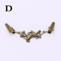 Xinyi3 เครื่องประดับเสื้อสเวตเตอร์ถักคลิปโลหะผสมเป็ดคลิปเสื้อ Collar Clasps ผู้หญิง Charm เสื้อผ้า Decor