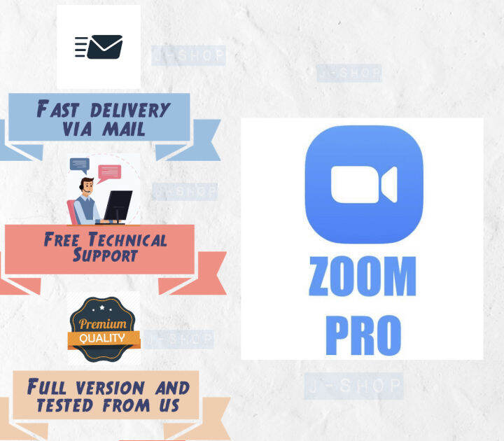Zoom Pro Offcial Account Subscription Premium Lazada