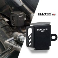 เหมาะสำหรับ Hunter 350 Hunter350เบรคท้ายจักรยานยนต์กระปุกน้ำมันไฮดรอลิกฝาครอบป้องกันป้องกันอลูมิเนียม