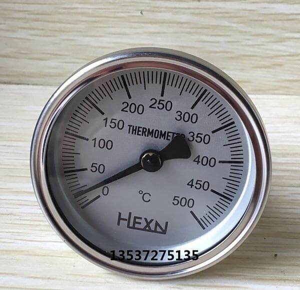 Bimetal Thermometer 0 500 C Oven Food Termometer Frying Analog Jarum