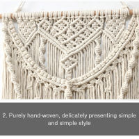 Boho Home Decor Tapestry Macrame Woven Tapestry Wall Hanging Nordic Bohemian Living Room Decoration Aesthetic Hanging cloth