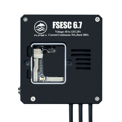 Nsbk53eemmt FLPSKY น้ำหล่อเย็นมอเตอร์แบบไร้แปรงสำหรับกระดานโต้คลื่นไฟฟ้าขึ้นอยู่กับเครื่องควบคุมความเร็วไฟฟ้า Vesc 6.7 PRO 60a 60V 12S