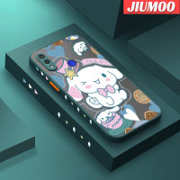 เคส JIUMOO สำหรับ Xiaomi Redmi Note 7 Note 7 Pro Note 7S Note7ลายการ์ตูนสุนัขซนลายสุนัขลอเรลบางดีไซน์ใหม่ขอบสี่เหลี่ยมด้านข้างกันกระแทกมีน้ำค้างแข็งโปร่งใสแข็งเคสมือถือปลอกซิลิโคนคลุมทั้งหมดกล้องป้องกันนุ่ม