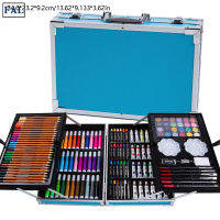 FAL Art Pencil Deluxe Art Set Suitcase Style Painting &amp; Drawing Set Kids Educational Toys Birthday Gift