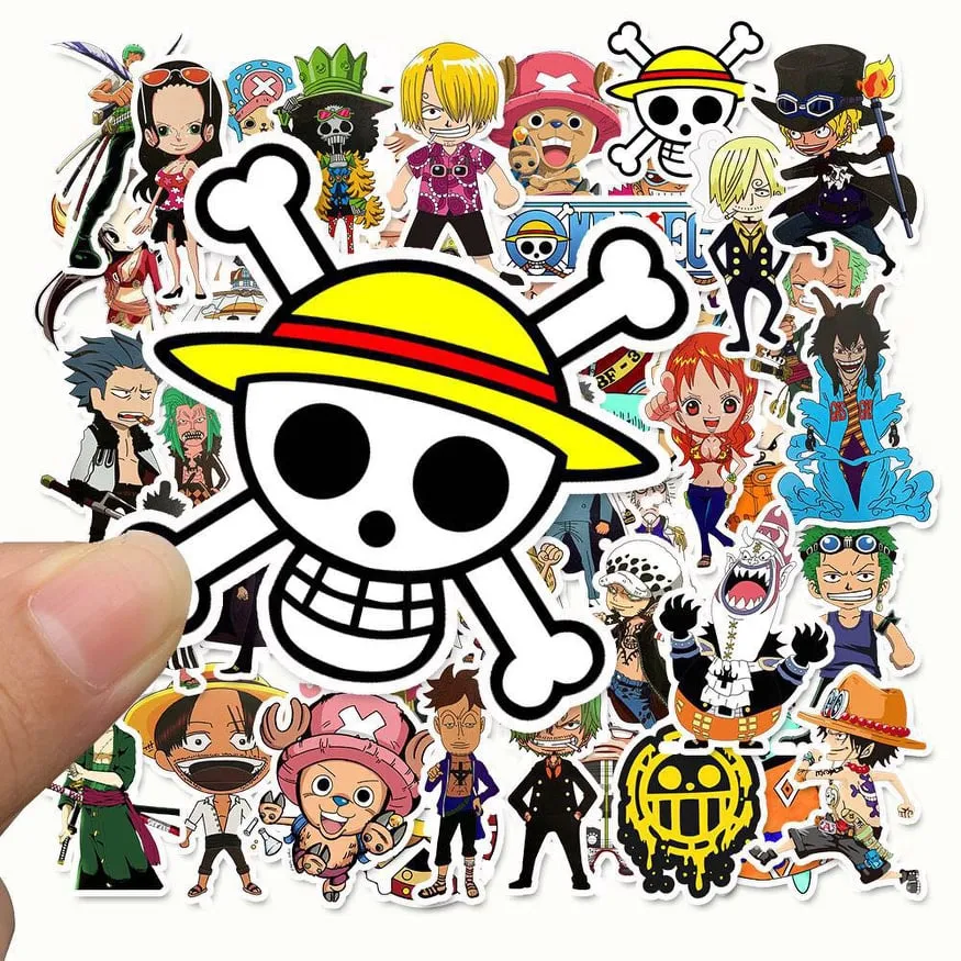 New 50 Pieces Sticker One Piece Design Good For All Stuff Lazada Ph