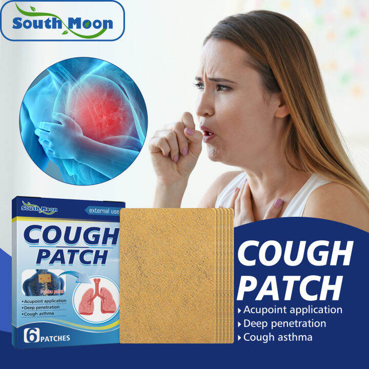South Moon Cough Patch Herbal Respiratory Anticough Patch Adult Kid