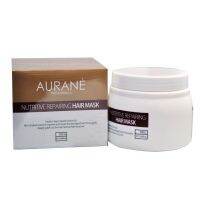 Aurane Nutritive Repairing Hair Mask ออเรน นูทรีทีฟ โทเทิล รีแพร์ริ่ง แฮร์ มาส์ค เพื่อผมแห้งเสียหลังการดัดและทำสี 500g 00013