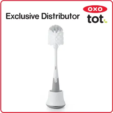 OXO Tot Bottle Brush with Stand - Gray