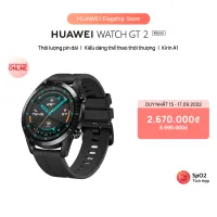TRẢ GÓP 0% | Đồng hồ Huawei Watch GT2 46mm| đồng hồ thông minh| Kirin A1 | Thời lượng pin dài | Kiểu dáng thể thao thời thượng | Hàng Phân Phối Chính Hãng