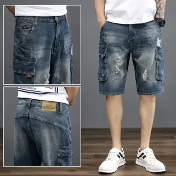 2022 New Fashion Mens Jeans Brand Bermuda Casual Jeans 28-42