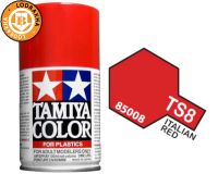 สีกระป๋องสเปรย์ สีแดงเงา TS-8 Italian Red 100ml