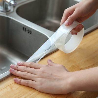 ฝักบัวห้องน้ำห้องครัวเทปกันน้ำดีเยี่ยมนาโน,เทปหลักฐานแม่พิมพ์กันน้ำกาวติดกันน้ำแถบปิดอ่างล้างจาน