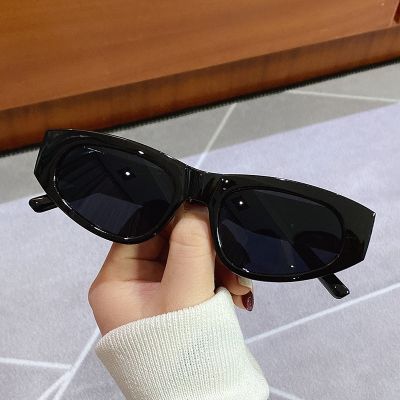 Cat Eye Sunglasses Women Fashion 2022 Vintage Black Shades Sun Glasses Brand Designer Cateye Mirror Retro Eyewear Oculos De Sol