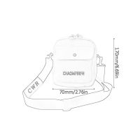 ✾bet✾Diagonal Mobile Phone Bag Simple Casual Art Shoulder Canvas Small Bag Female