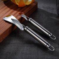 2-Size New Stainless Steel Orange Lemon Grapefruit Peeler Opener Cutter Fruit Vegetable Peeling Tool Kitchen Accessories