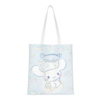 Cinnamoroll กระเป๋า Tas Jinjing Kanvas น่ารักถุงผ้าฝ้ายชอปปิ้ง,กระเป๋าชายหาด,Kado Ulang Tahun | ถุงช้อปปิ้งนำมาใช้ใหม่ในครัว