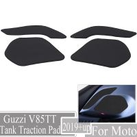 Motorcycle Rubber Tank Pad Protector Sticker Decal Gas Knee Grip Tank Traction Pad For Moto Guzzi V85TT V 85 TT 2019 2020 2021 -