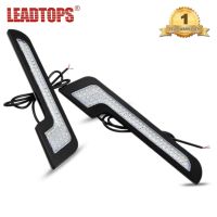 ▧ﺴ✵ LEADTOPS [144 SMD LEDs] 2pcs DRL LED L-Shape Daytime Running Lights Strip Foglight Lamps 12v 6w White 6000K Styling Hight Bright Waterproof