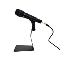 J60A Iron Triangle Metal Microphone Stand, Microphone Desktop Shock Mount, Directional Universal Accessories