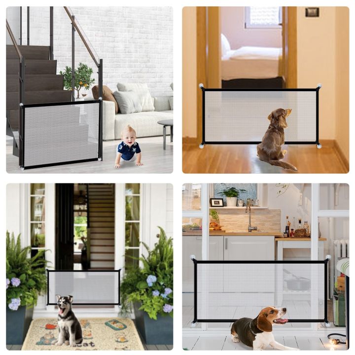 new-pets-mart-mall-รั้วแบบพกพา-pet-ty-gate-gate-พับ-pet-ty-enclosure-pet-isolation-net-ty-guard-dog-fences