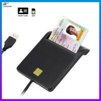 เครื่องอ่านสมาร์ทการ์ด USB2.0สำหรับ CAC ID Bank Card Sim Card Cloner Connector