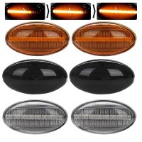 2Pcs Car Dynamic LED Side Repeater Indicator Light Flowing Side Marker Signal Lamp Light for R50 R52 R53 2002-2008